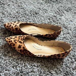 Time and Tru Cheetah print flats size 9
